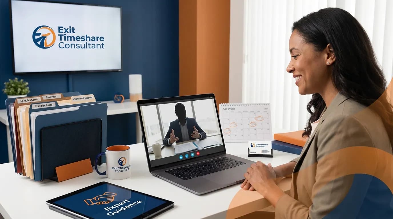 Professional consultant providing expert support for complex timeshare exit cases